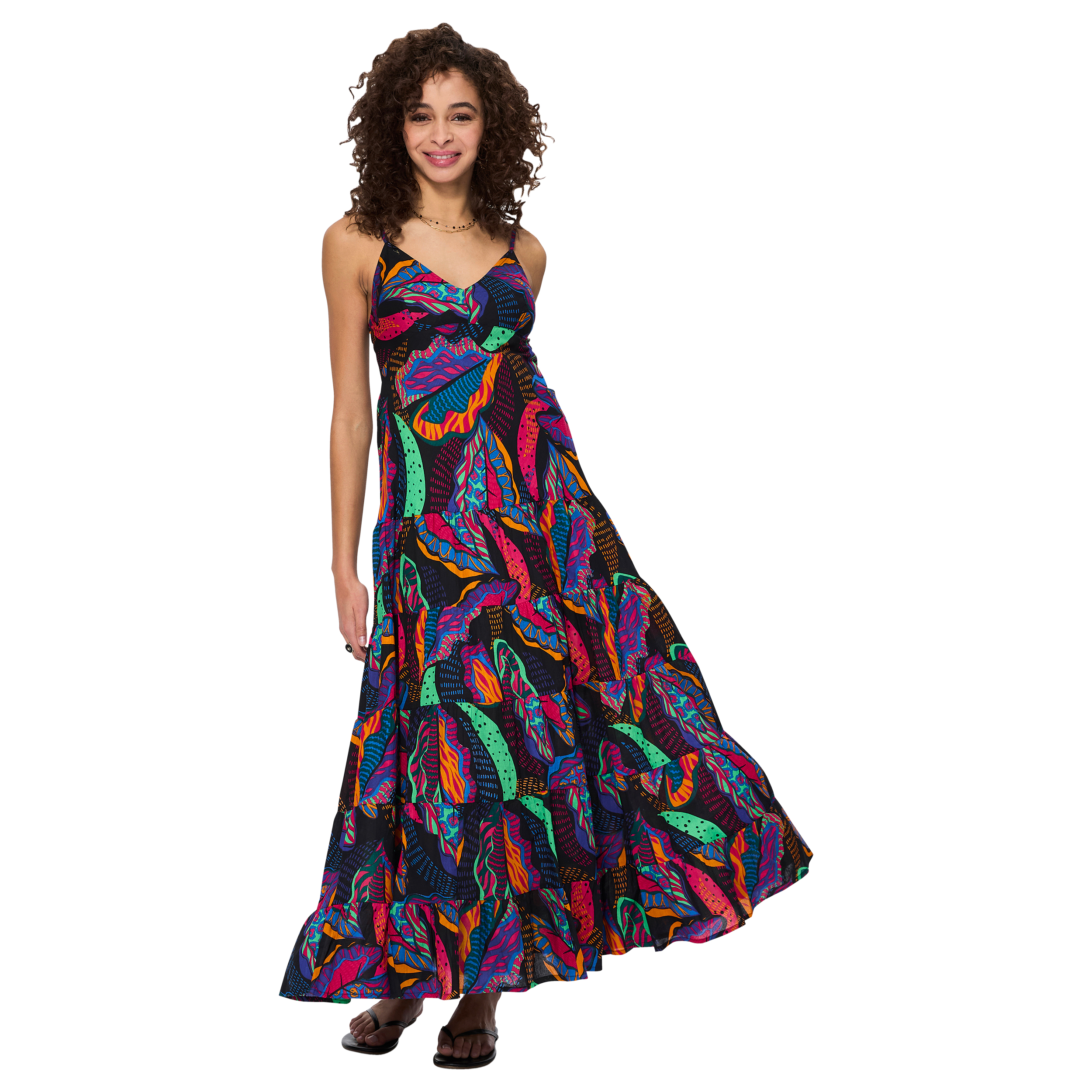 Robe été longue sans manches Rolan - Akoustik Online