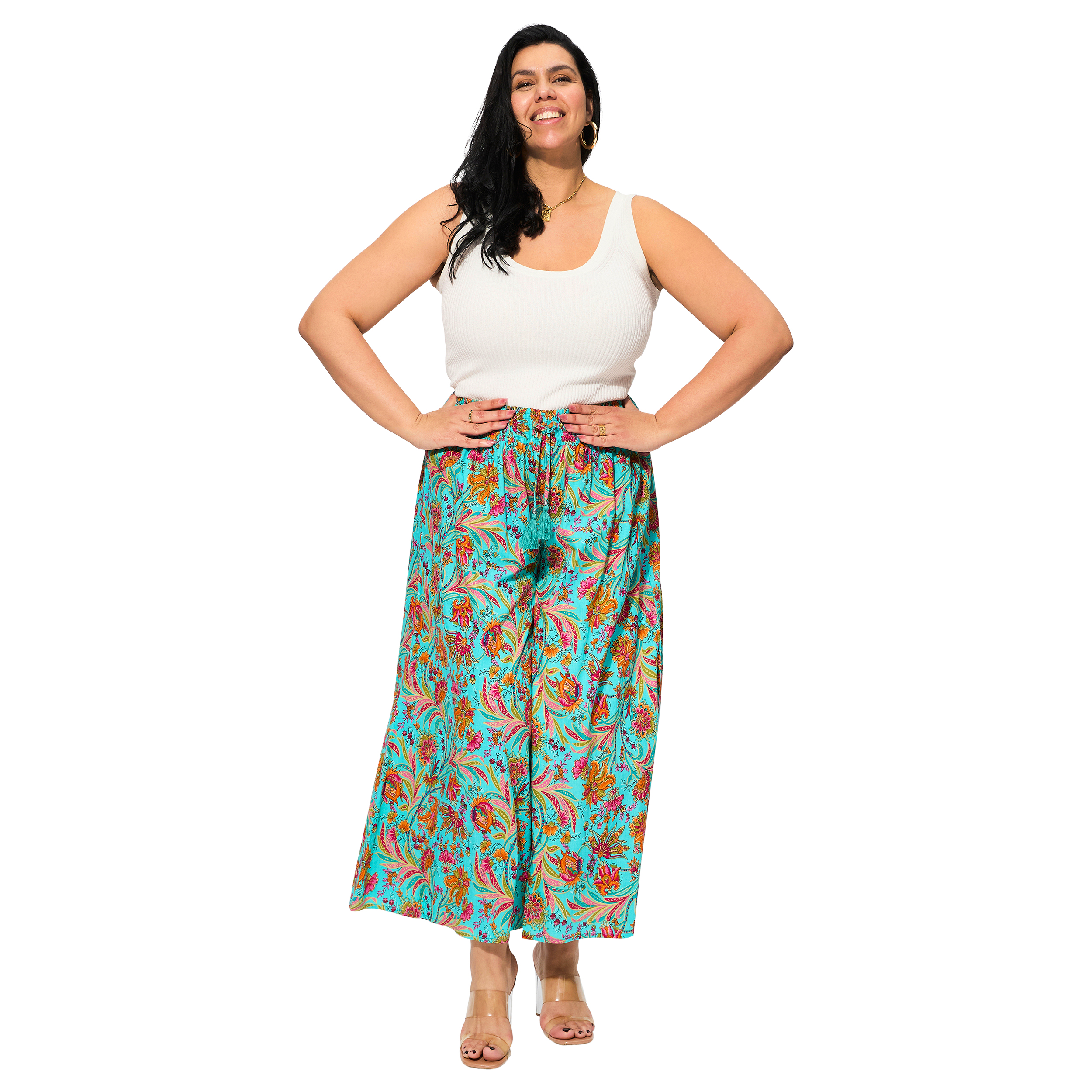 Pantalon été long Xara - 100% coton - Akoustik Online